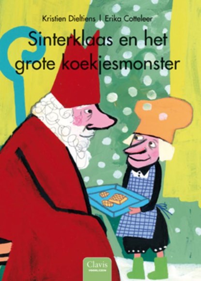 Sinterklaas en het grote koekjesmonster, Kristien Dieltiens - Gebonden - 9789044809855