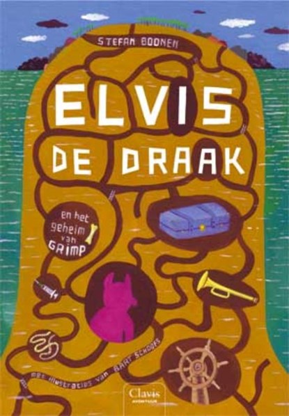 Elvis de Draak en het geheim van Grimp, Stefan Boonen - Gebonden - 9789044811186