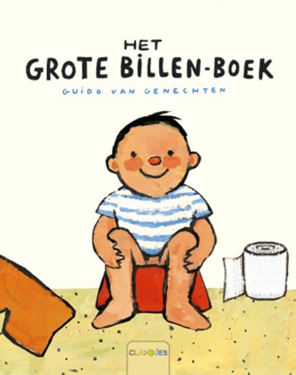 Vertelplaten Het grote billen-boek, Guido Van Genechten - Losbladig - 9789044812039