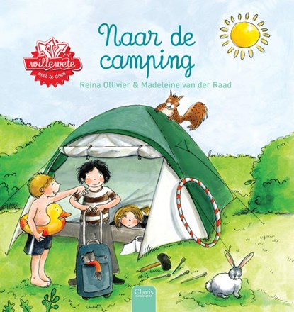 Naar de camping, Reina Ollivier - Gebonden - 9789044819434