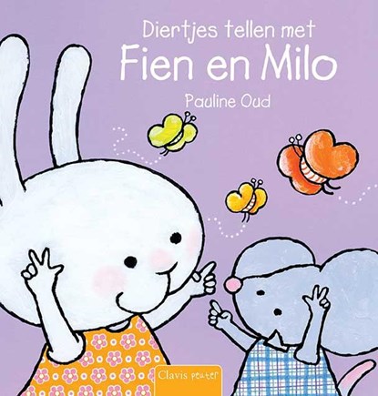 Diertjes tellen met Fien en Milo, Pauline Oud - Gebonden - 9789044819960