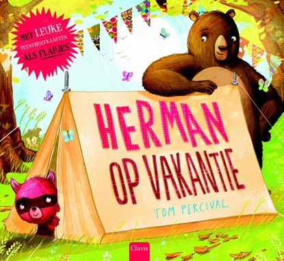 Herman op vakantie, Tom Percival - Gebonden - 9789044825534