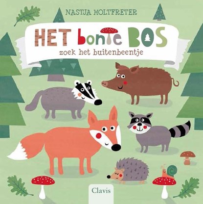 Het bonte bos, Nastja Holtfreter - Gebonden - 9789044827583
