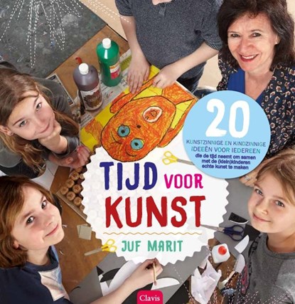 Tijd voor kunst, Juf Marit - Gebonden - 9789044828764