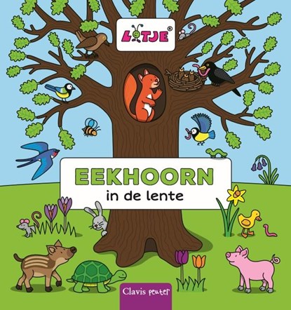 Eekhoorn in de lente, Lizelot Versteeg - Gebonden - 9789044829853