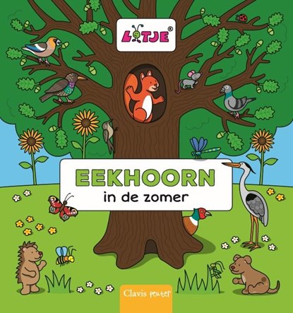 Eekhoorn in de zomer, Lotje - Gebonden - 9789044829860
