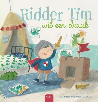 Ridder Tim wil een draak, Judith Koppens - Gebonden - 9789044829907