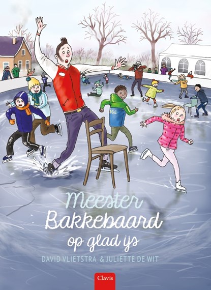 Meester Bakkebaard op glad ijs, David Vlietstra - Gebonden - 9789044831153