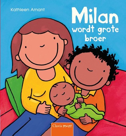 Milan wordt grote broer, Kathleen Amant - Gebonden - 9789044831498