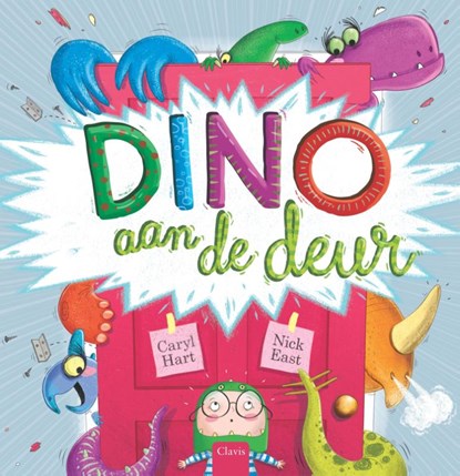 Dino aan de deur, Caryl Hart - Gebonden - 9789044831924