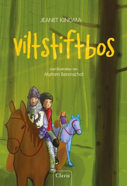 Viltstiftbos, Jeanet Kingma - Gebonden - 9789044832877