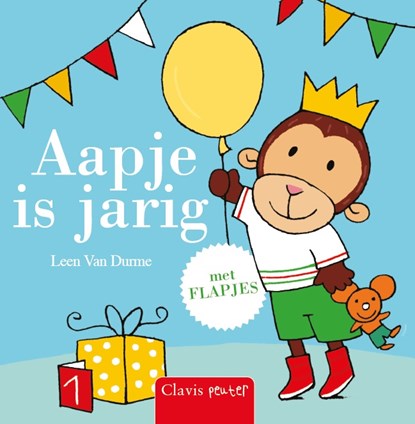 Aapje is jarig, Leen Van Durme - Gebonden - 9789044833300