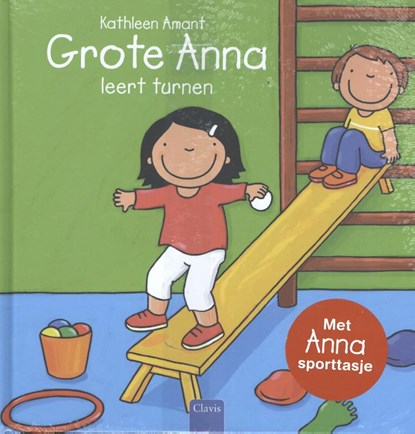 Grote Anna leert turnen + Anna Sporttasje, Kathleen Amant - Gebonden - 9789044833881