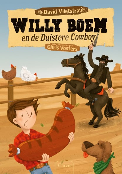 Willy Boem en de duistere cowboy, David Vlietstra ; Chris Vosters - Gebonden - 9789044834284