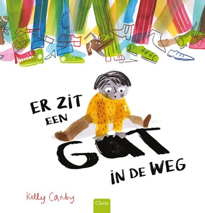 Er zit een gat in de weg, Kelly Canby - Gebonden - 9789044835144