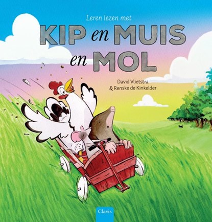 Leren lezen met Kip en Muis en Mol, David Vlietstra - Gebonden - 9789044835472