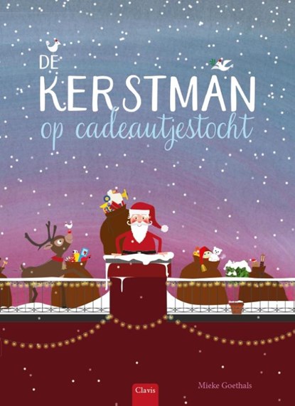 De kerstman op cadeautjestocht, Mieke Goethals - Gebonden - 9789044835762