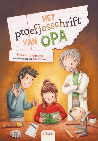 Het proefjesschrift van opa, Folkert Oldersma - Gebonden - 9789044835809