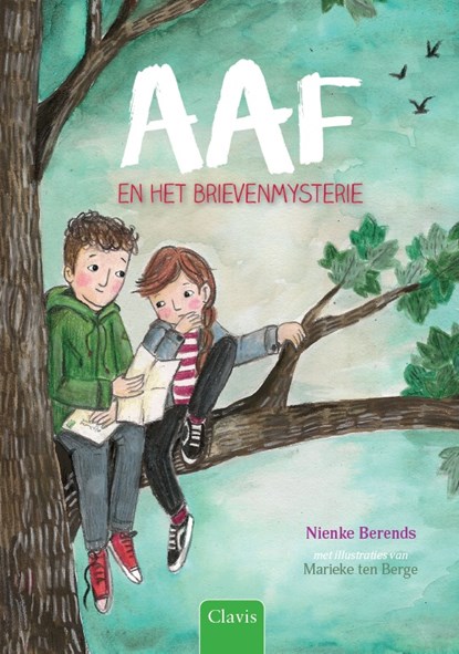 Aaf en het brievenmysterie, Nienke Berends - Gebonden - 9789044835830