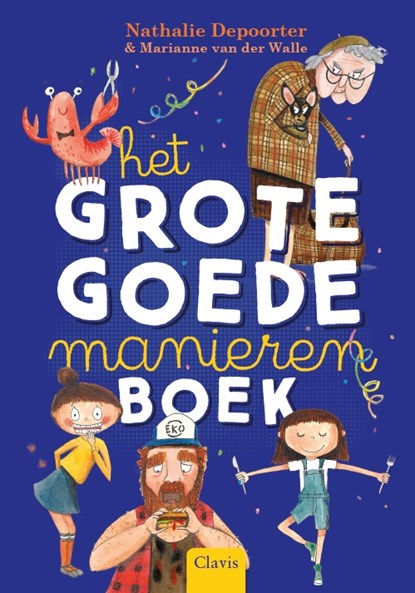 Het grote goedemanierenboek, Nathalie Depoorter - Gebonden - 9789044836158