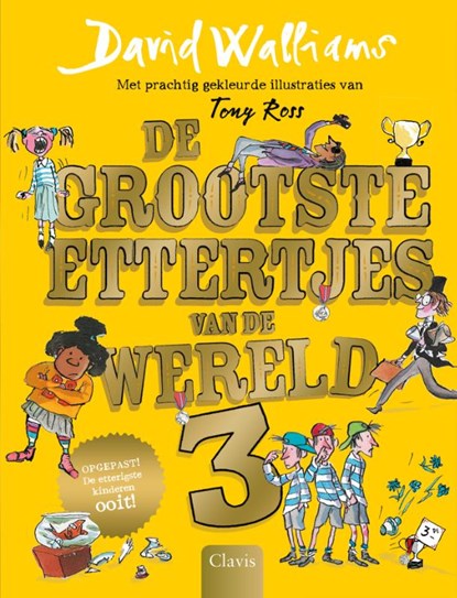 De grootste ettertjes van de wereld 3 3, David Walliams - Gebonden - 9789044836837