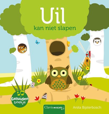 Uil kan niet slapen, Anita Bijsterbosch - Gebonden - 9789044837612