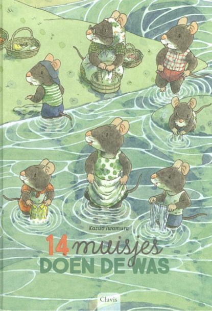 14 muisjes doen de was, Kazuo Iwamura - Gebonden - 9789044837971