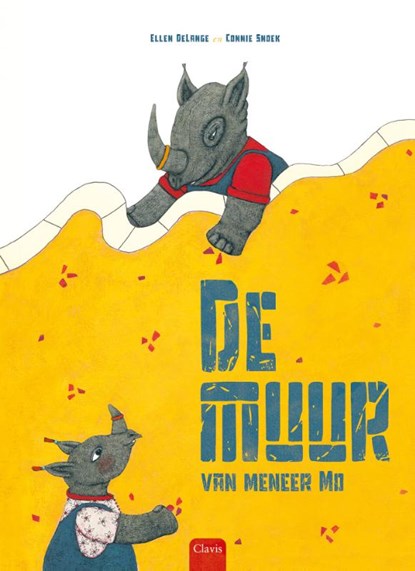 De muur van meneer Mo, Ellen Delange - Gebonden - 9789044838084