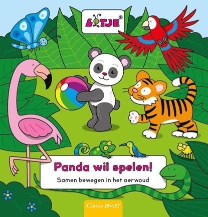 Panda wil spelen!, Lizelot Versteeg - Gebonden - 9789044838657