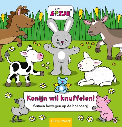 Konijn wil knuffelen!, Lotje - Gebonden - 9789044838664