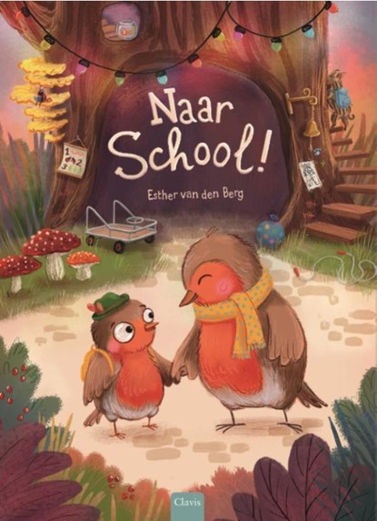 Naar school!, Esther van den Berg - Gebonden - 9789044839135