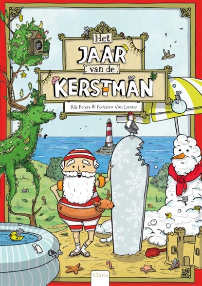 Het jaar van de Kerstman, Rik Peters - Gebonden - 9789044839630