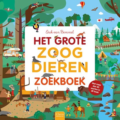 Het grote zoogdierenzoekboek, Erik van Bemmel - Overig - 9789044842203