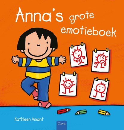 Anna's grote emotieboek, Kathleen Amant - Gebonden - 9789044843316