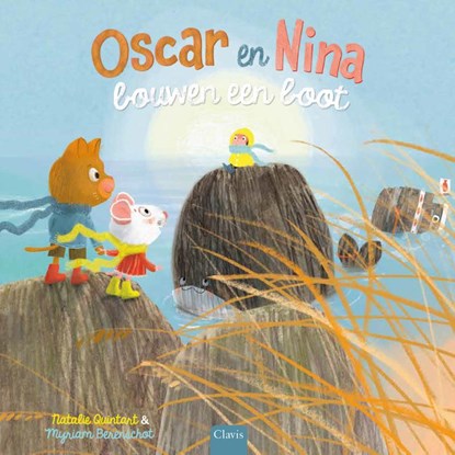 Oscar en Nina bouwen een boot, Natalie Quintart - Gebonden - 9789044844337