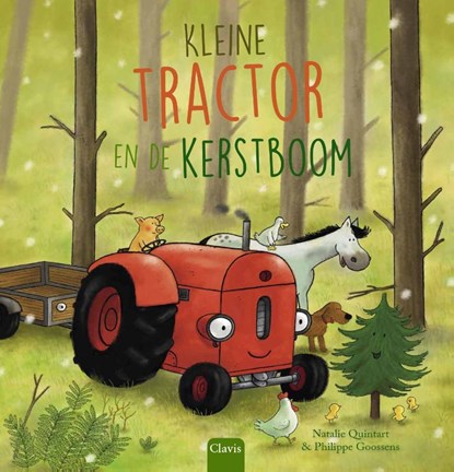 Kleine Tractor en de kerstboom, Natalie Quintart - Gebonden - 9789044844399