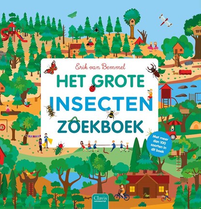 Het grote insectenzoekboek, Erik van Bemmel - Overig - 9789044846621