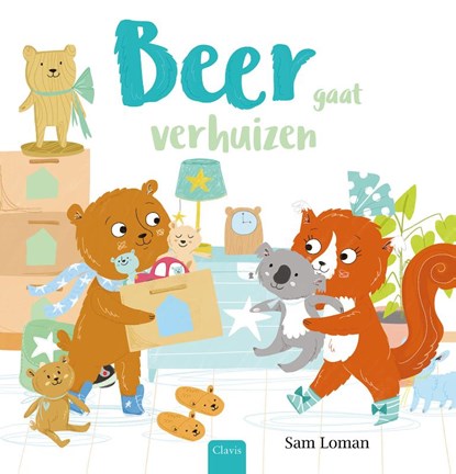 Beer gaat verhuizen, Sam Loman - Gebonden - 9789044846928