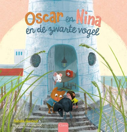 Oscar en Nina en de zwarte vogel, Natalie Quintart - Gebonden - 9789044847406