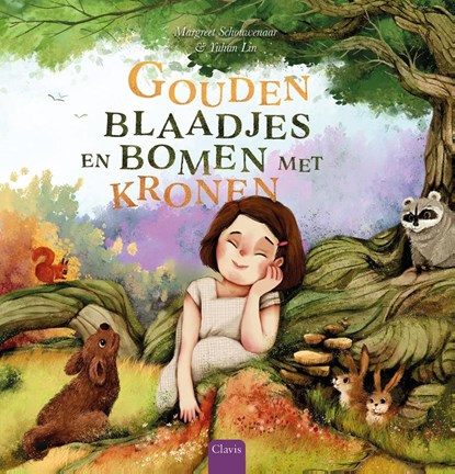 Gouden blaadjes en bomen met kronen, Margreet Schouwenaar - Gebonden - 9789044847673