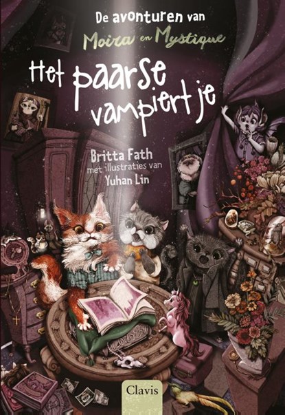 Het paarse vampiertje, Britta Fath - Gebonden - 9789044848595