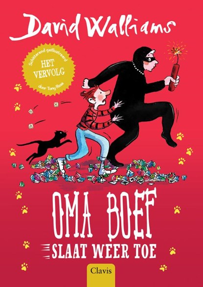 Oma boef slaat weer toe, David Walliams - Gebonden - 9789044849011