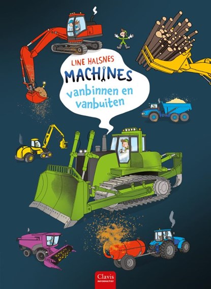 Machines vanbinnen en vanbuiten, Line Halsnes - Gebonden - 9789044851120