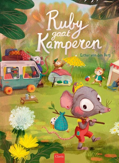 Ruby gaat kamperen, Esther van den Berg - Gebonden - 9789044852035