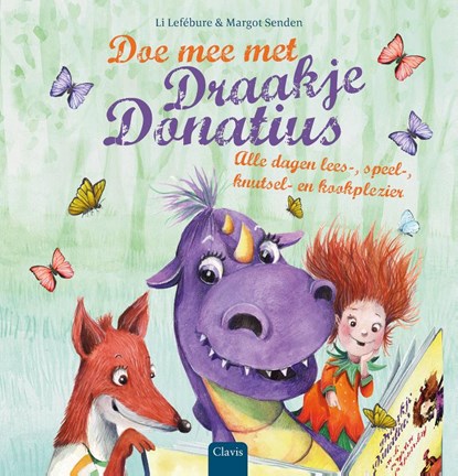 Doe mee met Draakje Donatius, Li Lefébure - Gebonden - 9789044852769