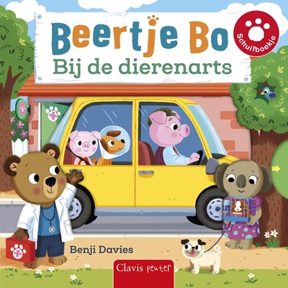 Bij de dierenarts, Benji Davies - Gebonden - 9789044853339