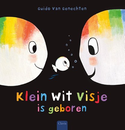 Klein wit visje is geboren, Guido van Genechten - Gebonden - 9789044853926