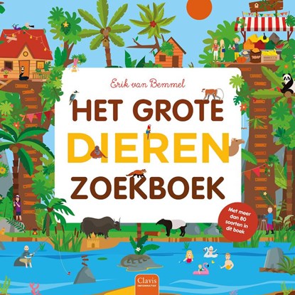 Het grote dierenzoekboek, Erik van Bemmel - Overig - 9789044854411