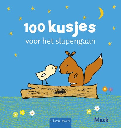 100 kusjes voor het slapengaan kartonboek, Mack van Gageldonk - Gebonden - 9789044857474
