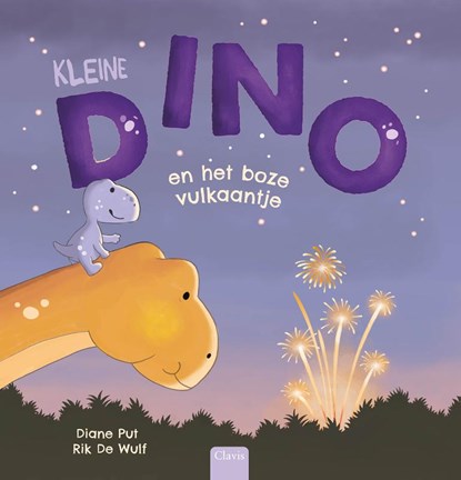 Kleine Dino en het boze vulkaantje, Diane Put ; Rik De Wulf - Gebonden - 9789044857672